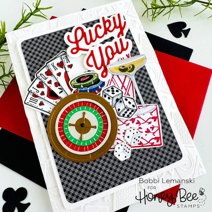 Lucky To Have You - Honey Cuts - Stand - Alone Dies - Honey Bee Stamps