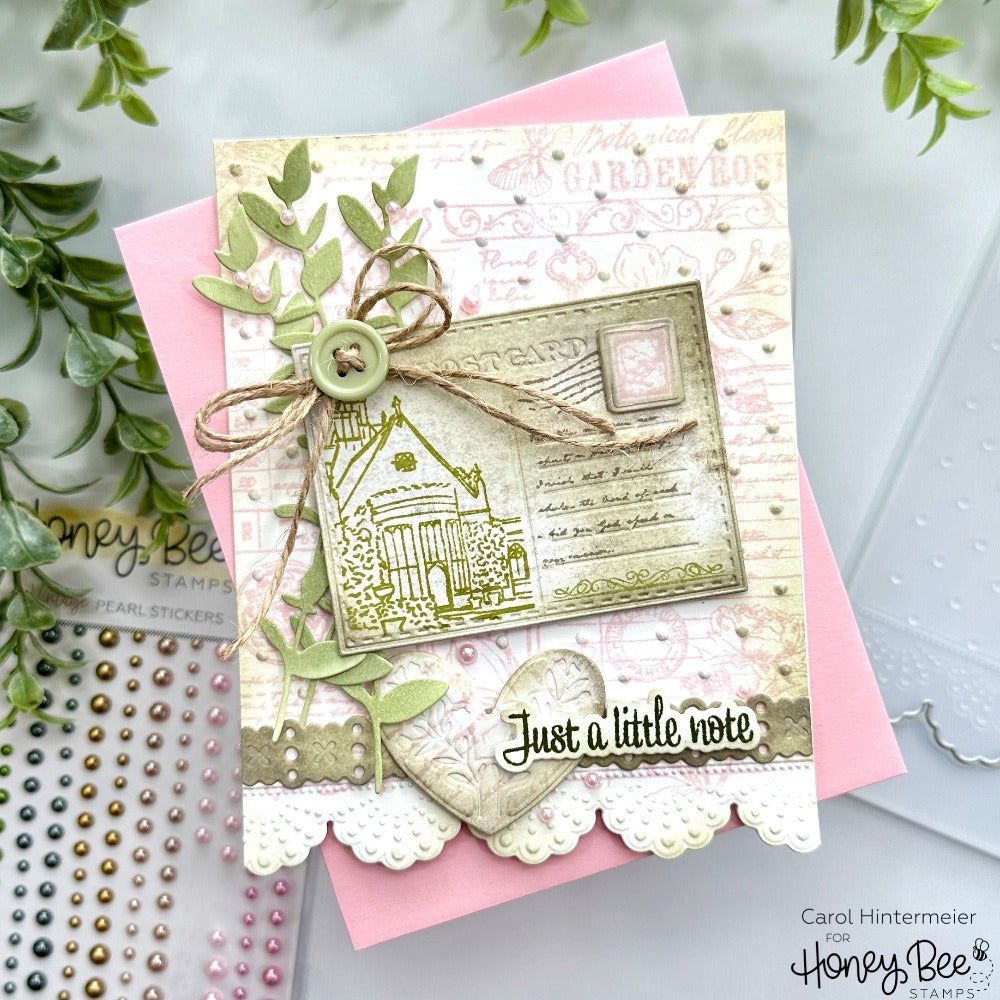 Mailbox Memos - Honey Cuts - Coordinating Dies - Honey Bee Stamps