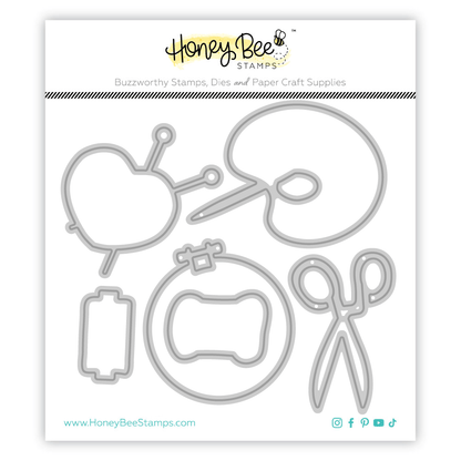 Maker's Mix - Honey Cuts - Stand - Alone Dies - Honey Bee Stamps