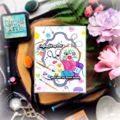 Maker's Mix - Set of 6 - 6x6" Layering Stencils - Honey Bee Stamps