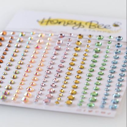 Marvelous Moments Gem Stickers - 210 Count - Honey Bee Stamps