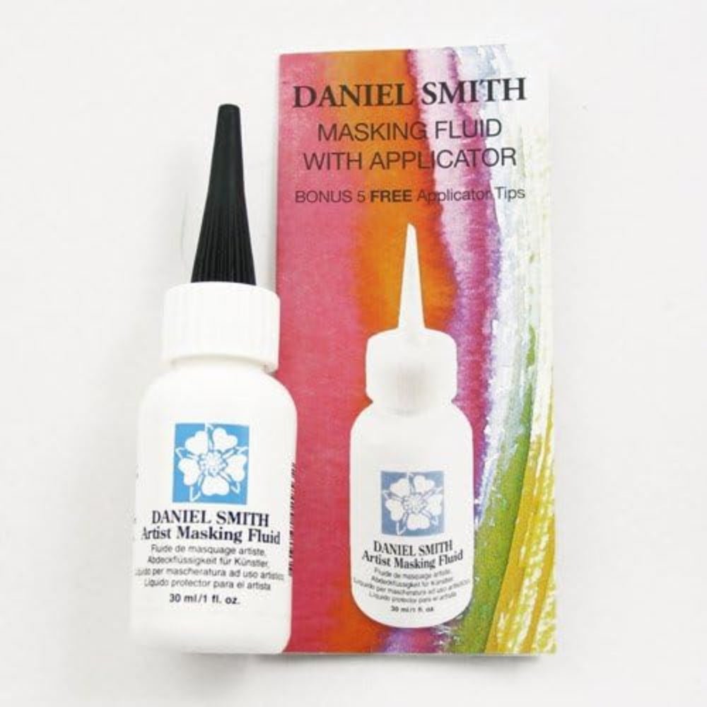 Masking Fluid With Fine Tip Applicator Bottle by Daniel Smith - Honey Bee Stamps