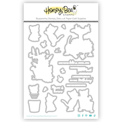 Meow & Furever - Honey Cuts - Coordinating Dies - Honey Bee Stamps