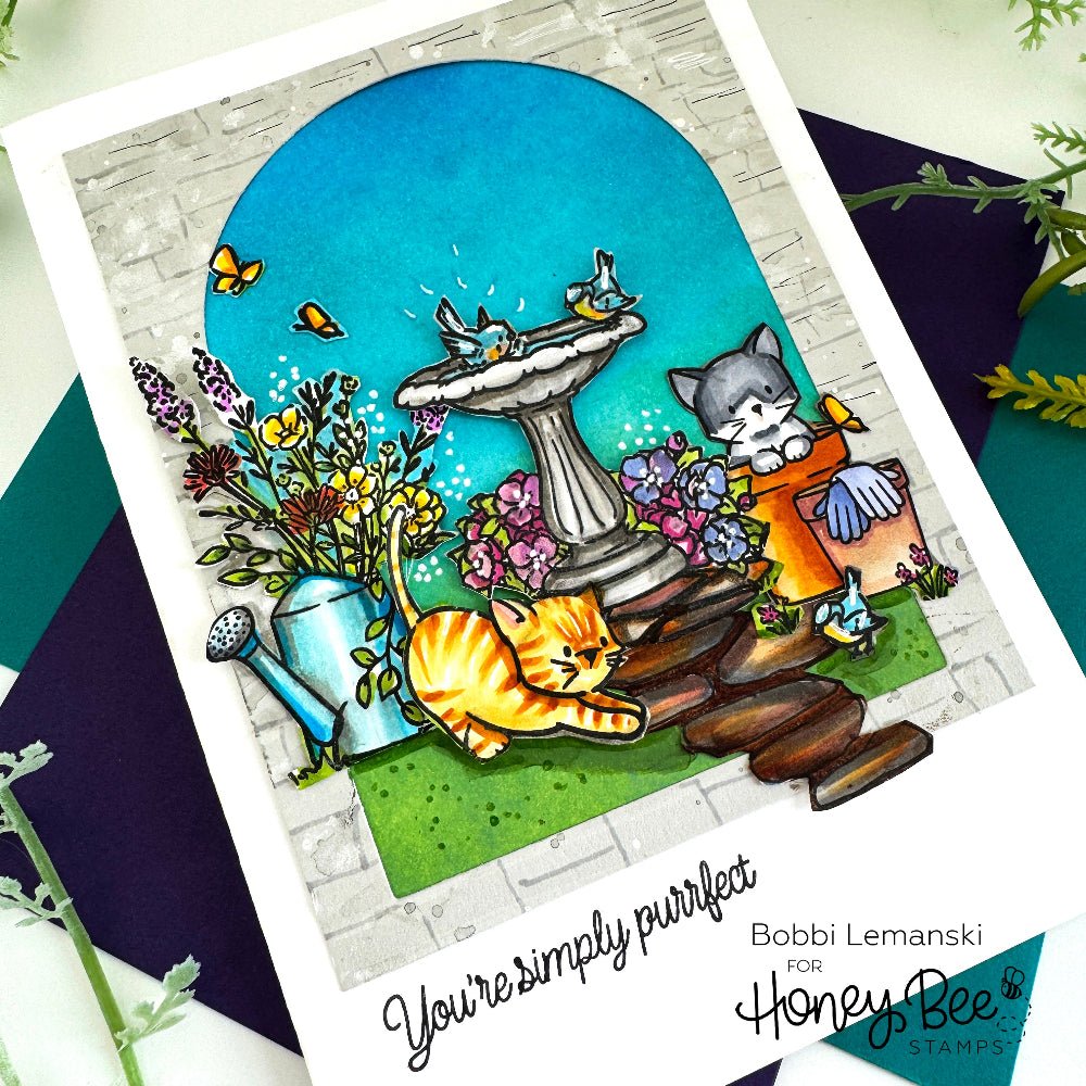 Meow & Furever - Honey Cuts - Coordinating Dies - Honey Bee Stamps