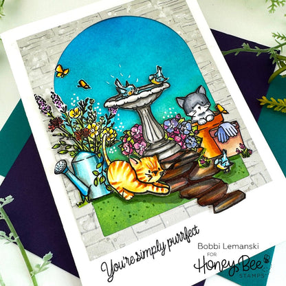 Meow & Furever - Honey Cuts - Coordinating Dies - Honey Bee Stamps