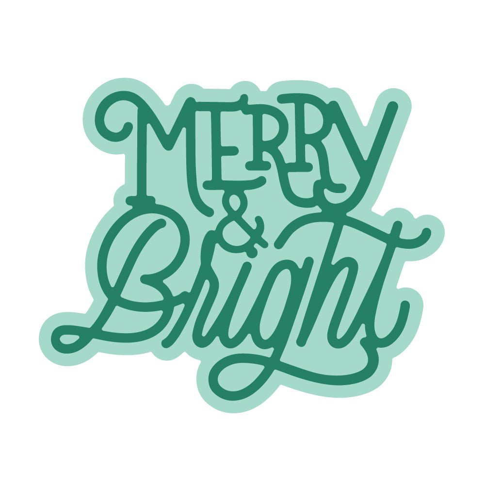Merry & Bright - Honey Cuts - Stand - Alone Dies - Honey Bee Stamps