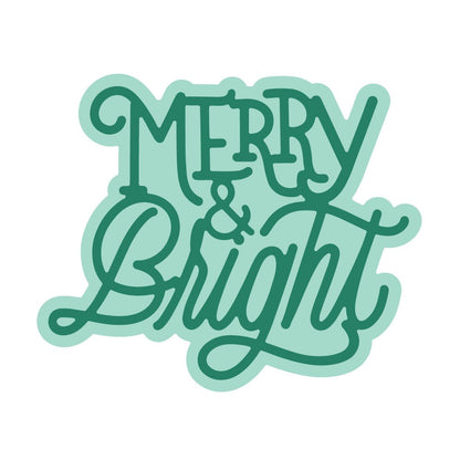 Merry & Bright - Honey Cuts - Stand - Alone Dies - Honey Bee Stamps