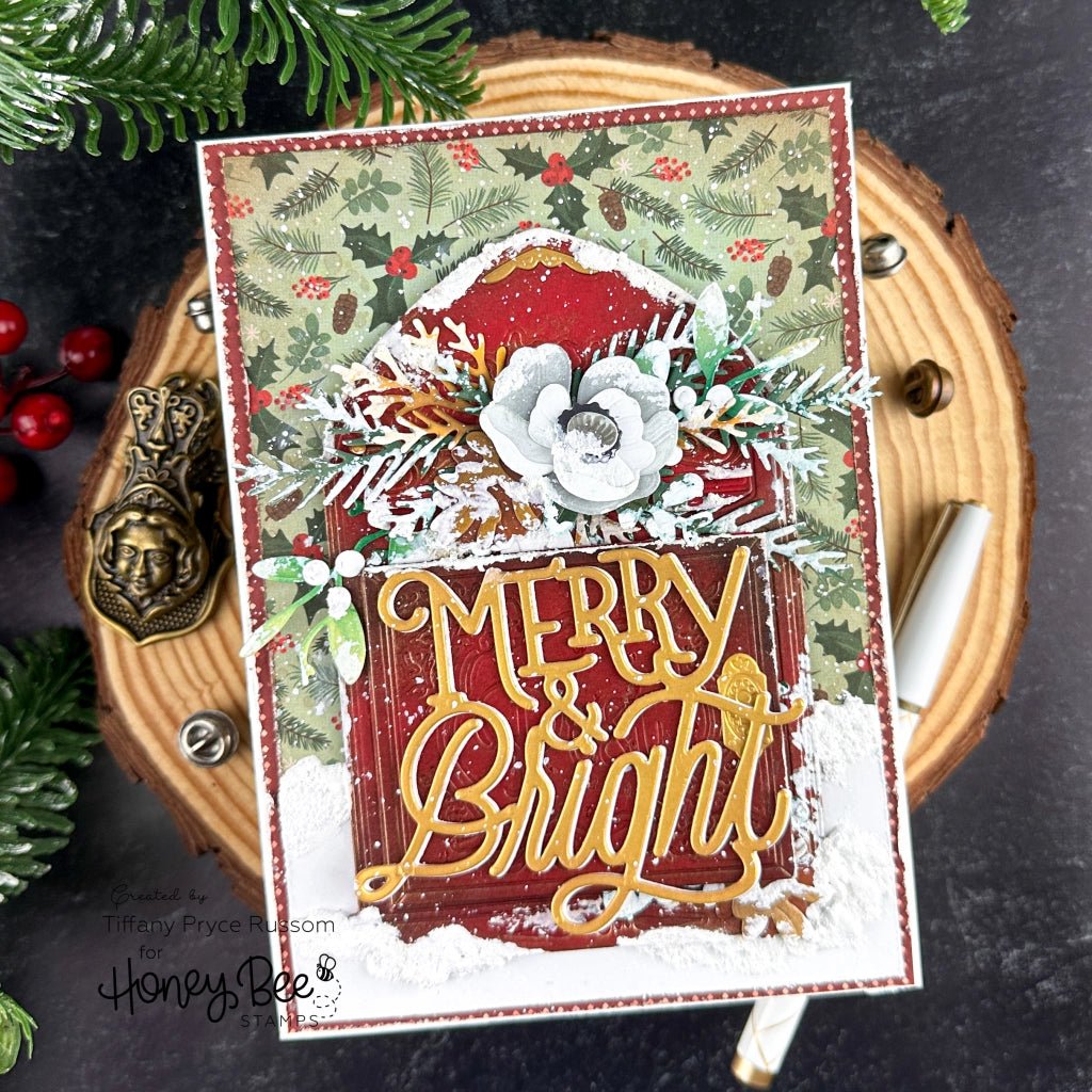 Merry & Bright - Honey Cuts - Stand - Alone Dies - Honey Bee Stamps