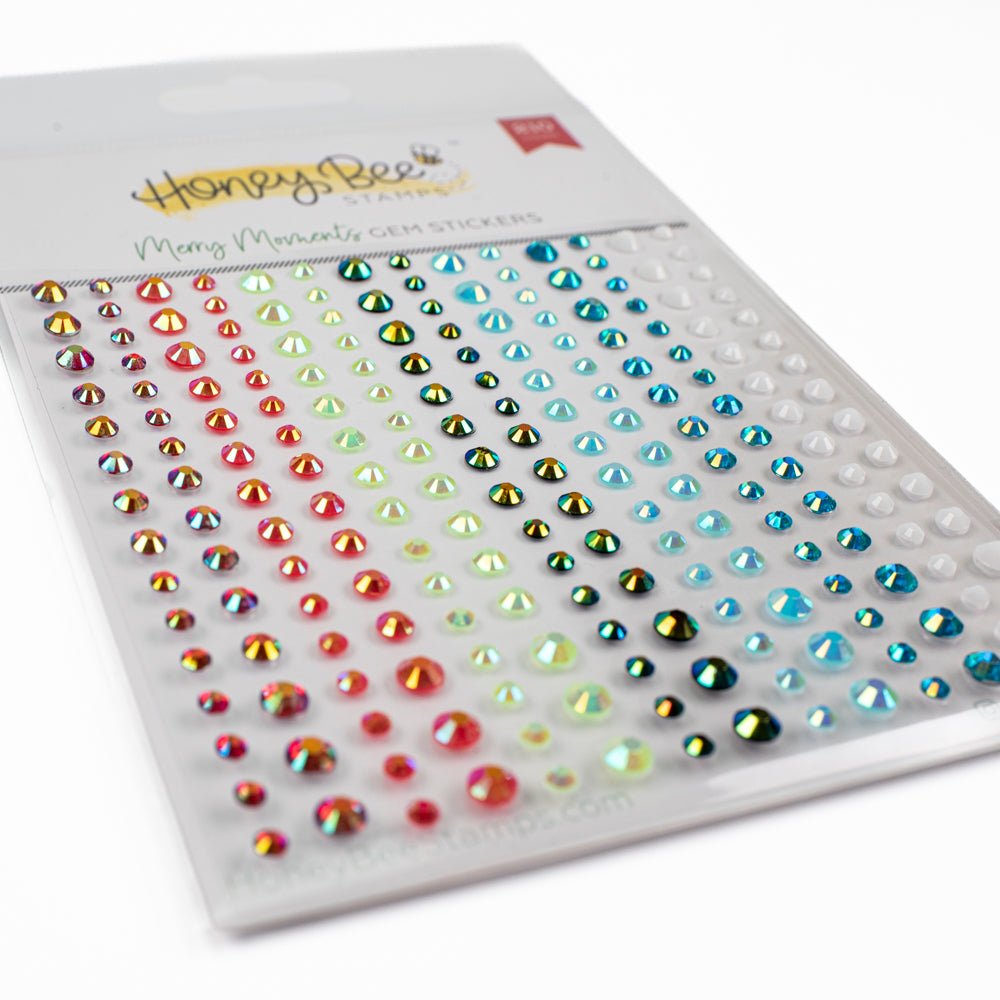 Merry Moments - Gem Stickers - 210 Count - Honey Bee Stamps