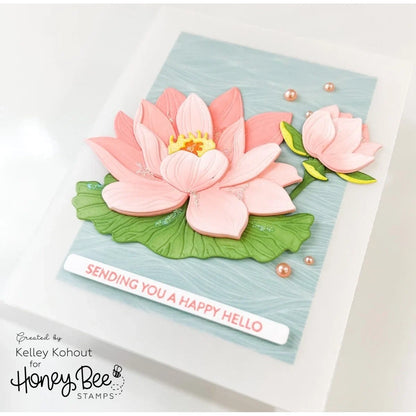 Mini Messages - 6x6 Photopolymer Stamp Set - Honey Bee Stamps