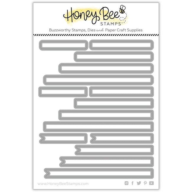 Mini Messages Banners - Honey Cuts - Honey Bee Stamps