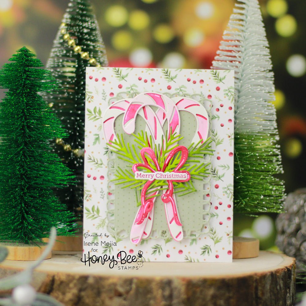 Mini Messages: Holiday - 4x5 Photopolymer Stamp Set - Honey Bee Stamps