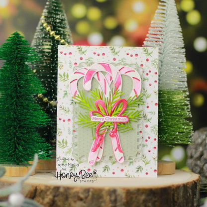 Mini Messages: Holiday - 4x5 Photopolymer Stamp Set - Honey Bee Stamps