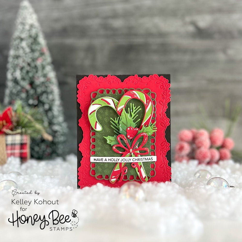 Mini Messages: Holiday - 4x5 Photopolymer Stamp Set - Honey Bee Stamps