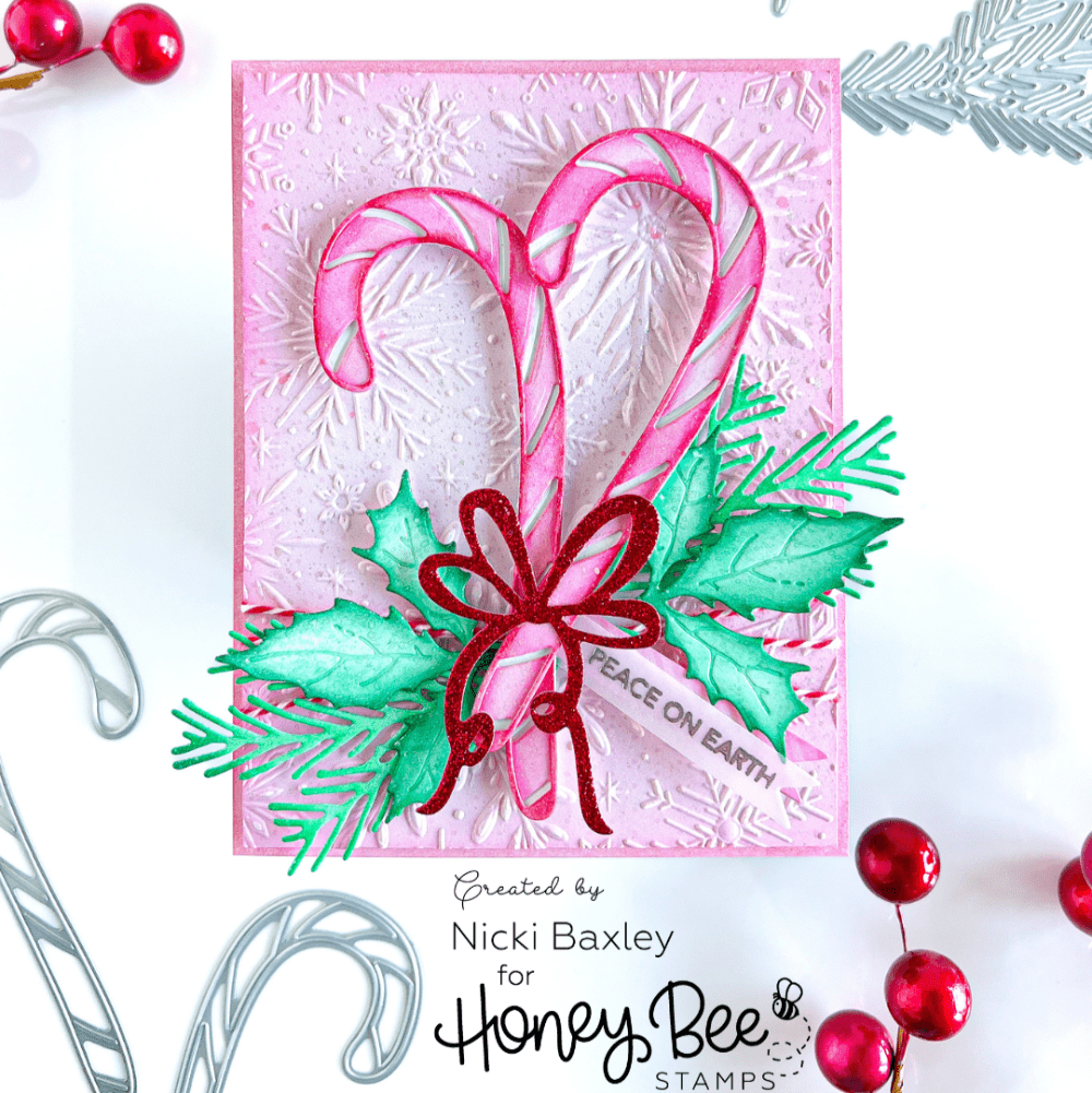 Mini Messages: Holiday - 4x5 Photopolymer Stamp Set - Honey Bee Stamps