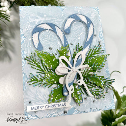 Mini Messages: Holiday - 4x5 Photopolymer Stamp Set - Honey Bee Stamps