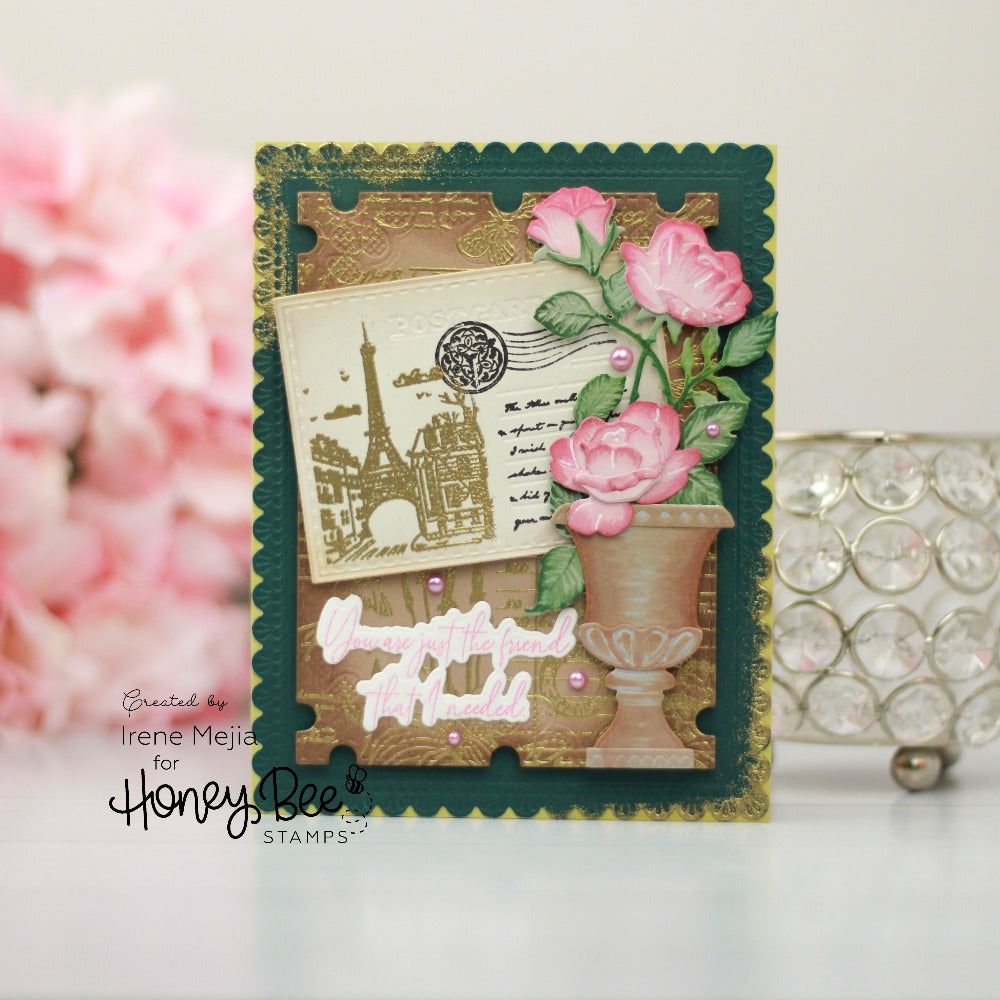 Mini Postcard - Honey Cuts - Honey Bee Stamps