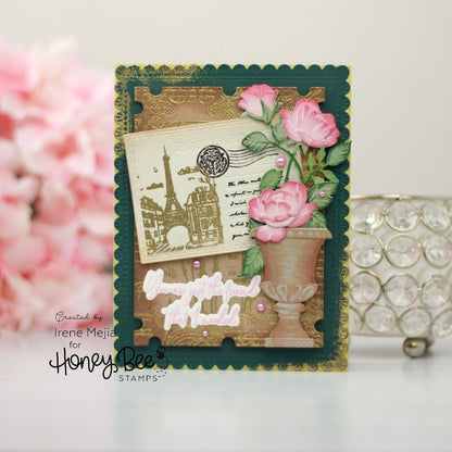 Mini Postcard - Honey Cuts - Honey Bee Stamps