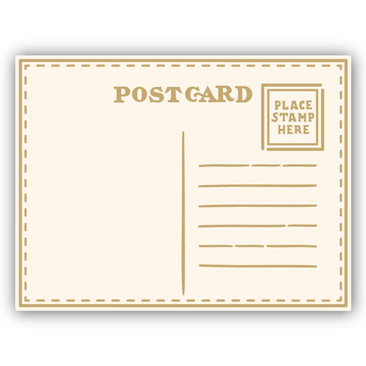 Mini Postcard - Honey Cuts - Stand - Alone Dies - Honey Bee Stamps