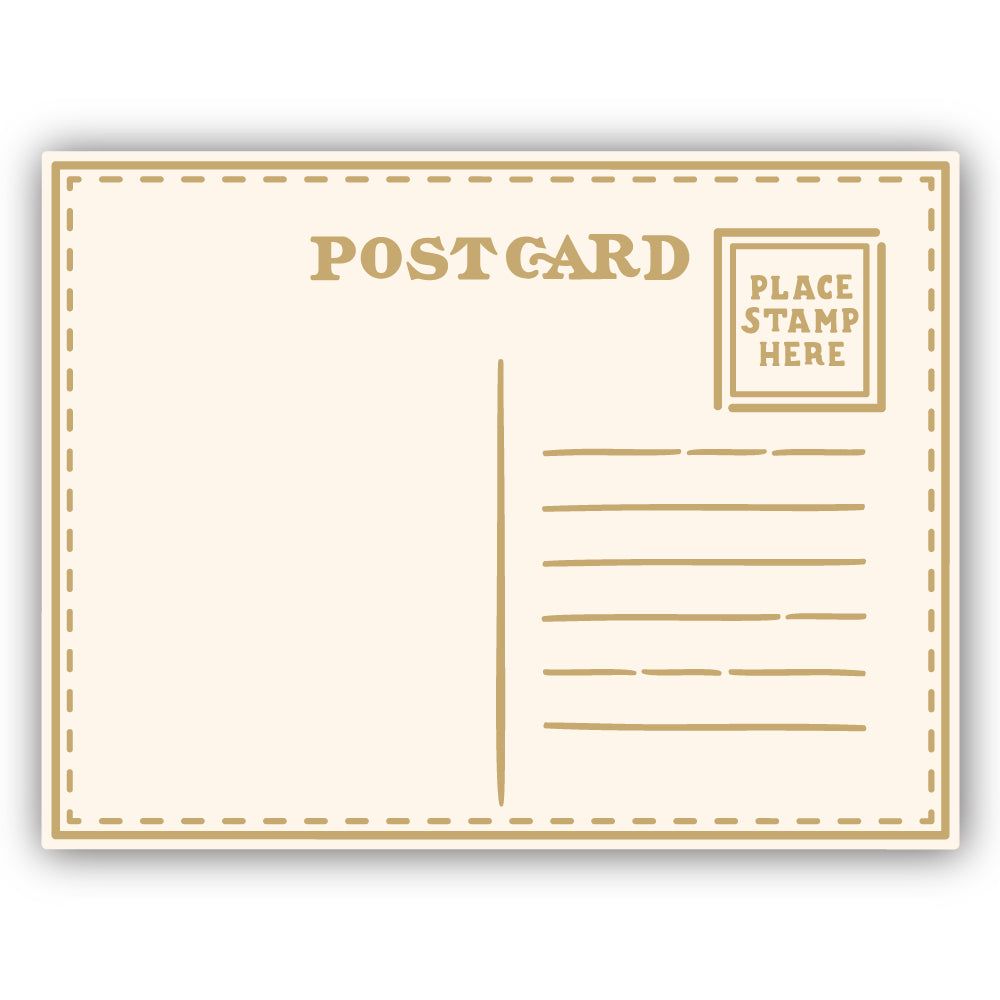 Mini Postcard - Honey Cuts - Stand - Alone Dies - Honey Bee Stamps