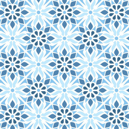 Moresque Tile - Set of 4 - 6"x6" Layering Stencils - Honey Bee Stamps