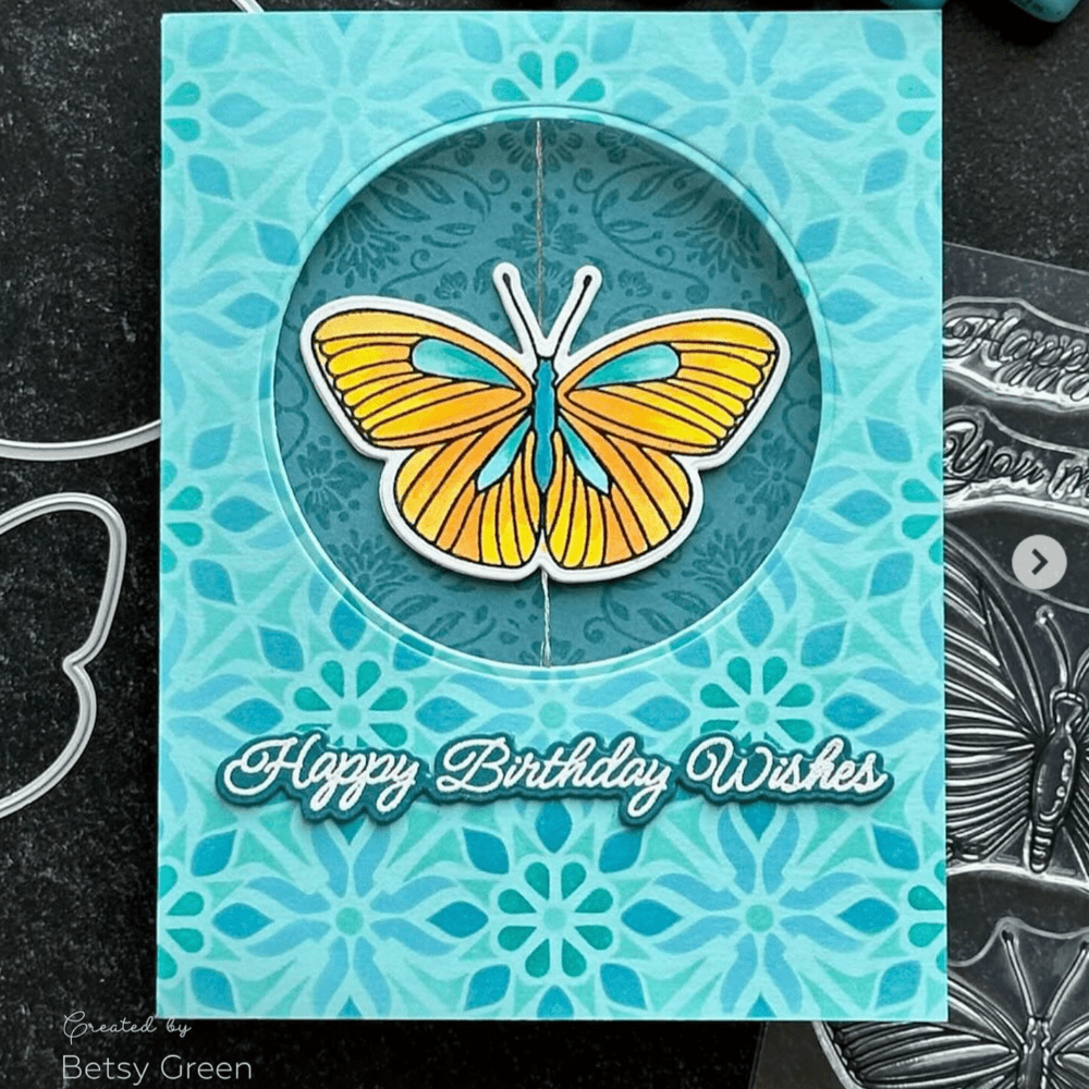 Moresque Tile - Set of 4 - 6"x6" Layering Stencils - Honey Bee Stamps