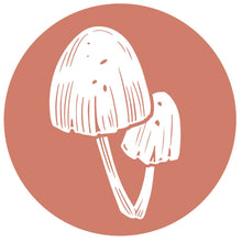 Mushroom - Wax Stamper - Honey Bee Stamps