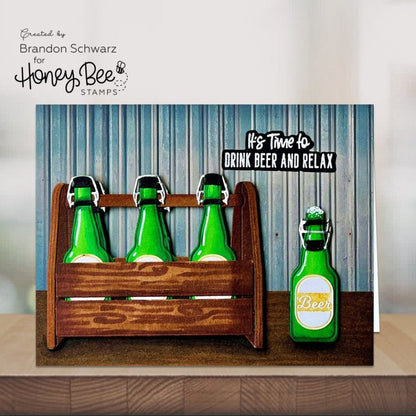 Nailed It - 4x6 Photopolymer Stamp Set - Honey Bee Stamps