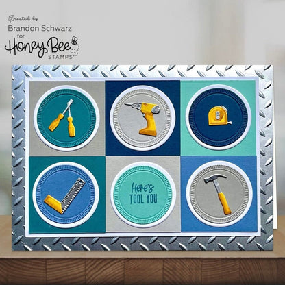 Nailed It - 4x6 Photopolymer Stamp Set - Honey Bee Stamps