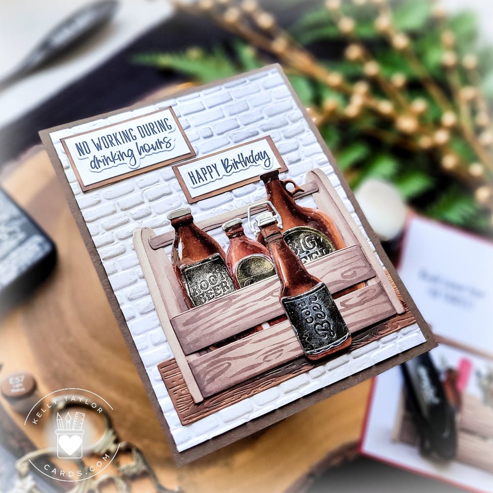 Nailed It - 4x6 Photopolymer Stamp Set - Honey Bee Stamps