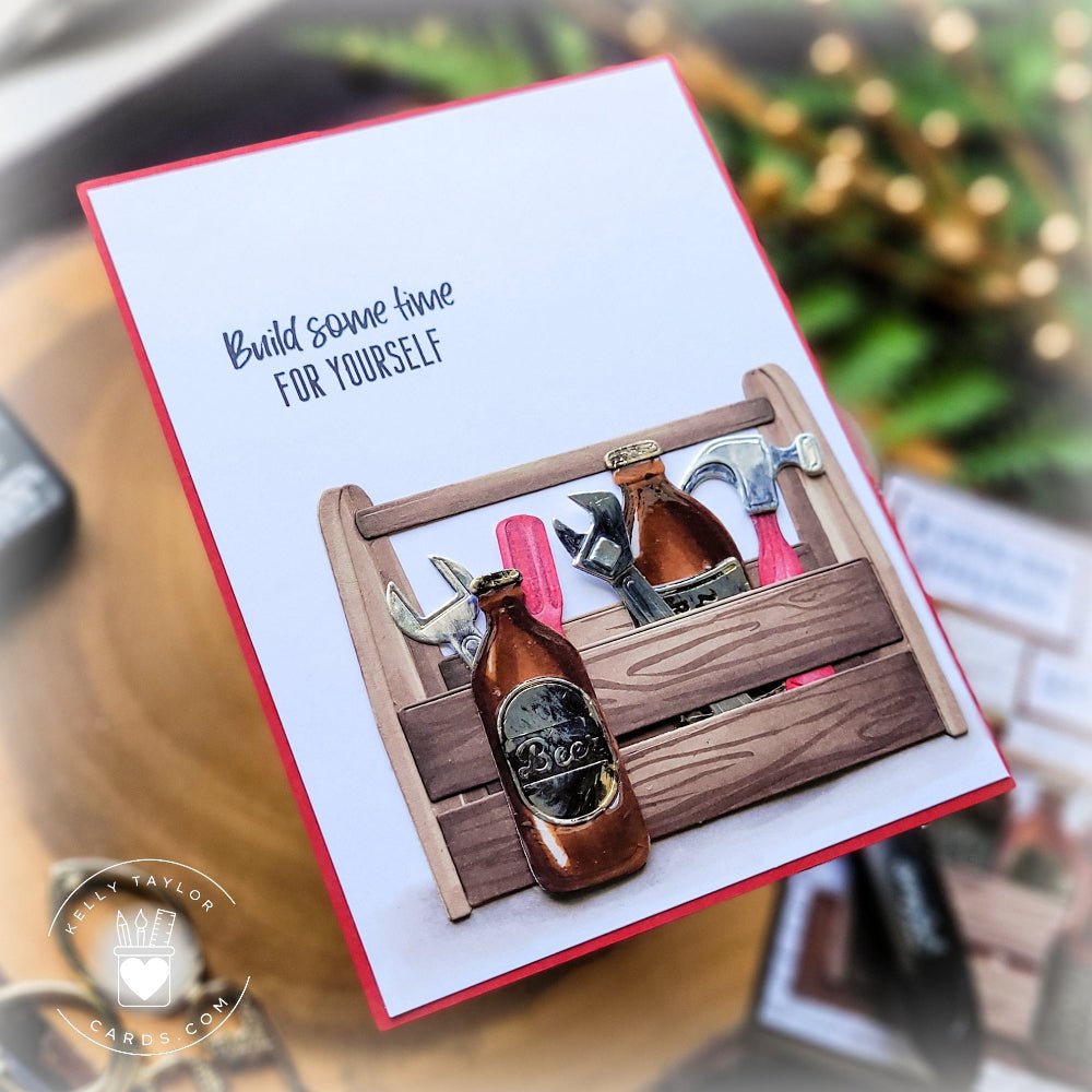 Nailed It - 4x6 Photopolymer Stamp Set - Honey Bee Stamps