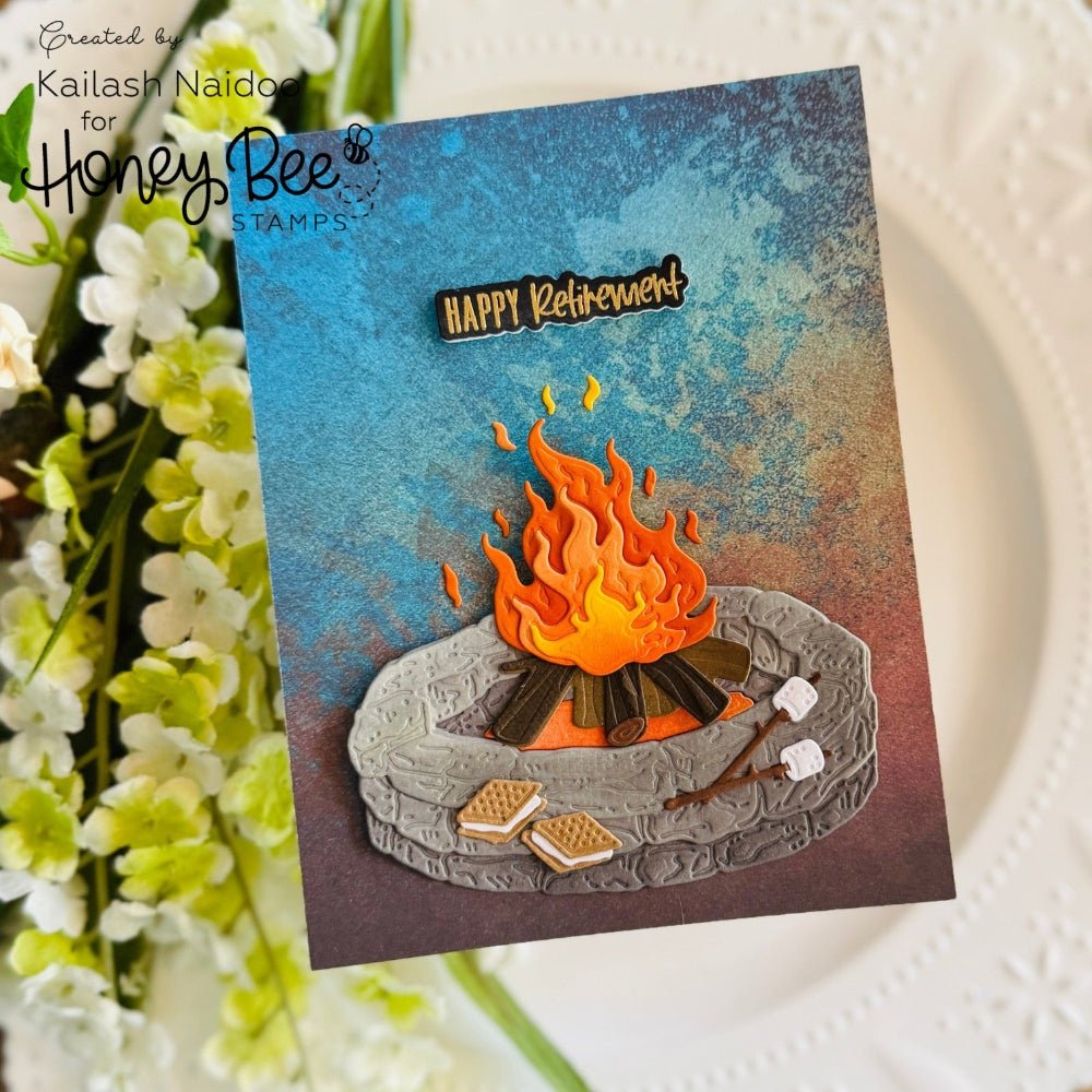 Nailed It - 4x6 Photopolymer Stamp Set - Honey Bee Stamps