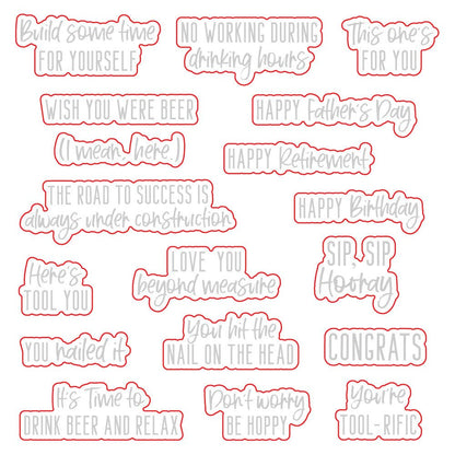 Nailed It - Honey Cuts - Coordinating Dies - Honey Bee Stamps