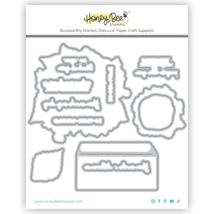 Nancy's Lilac Bouquet - Honey Cuts - Coordinating Dies - Honey Bee Stamps