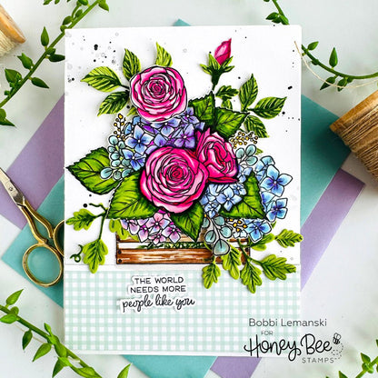Nancy's Lilac Bouquet - Honey Cuts - Coordinating Dies - Honey Bee Stamps
