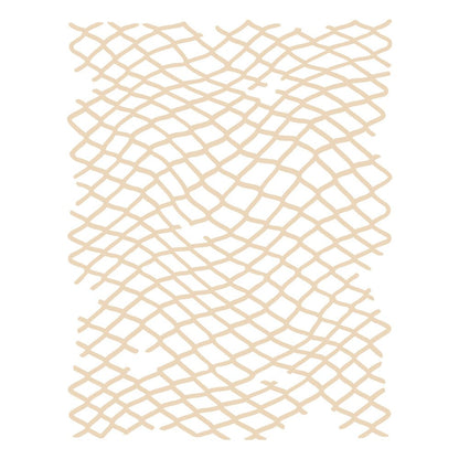 Netting A2 Cover Plate - Honey Cuts - Stand - Alone Dies - Honey Bee Stamps