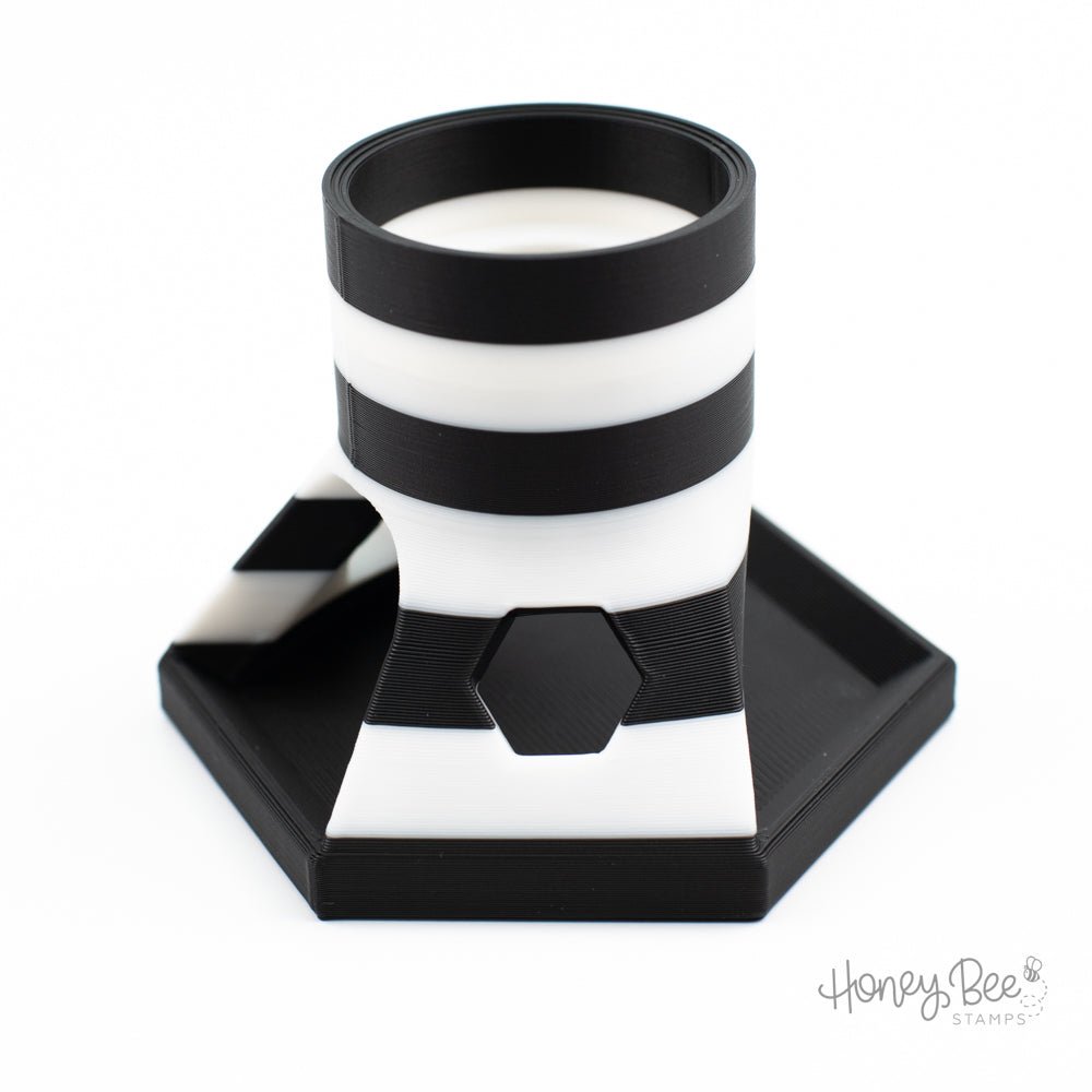 NEW STYLE! Bee Creative Exclusive Glue Tube Holder Stand, Holds Most Glue Bottles - Honey Bee Stamps