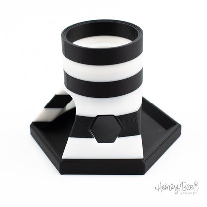 NEW STYLE! Bee Creative Exclusive Glue Tube Holder Stand, Holds Most Glue Bottles - Honey Bee Stamps