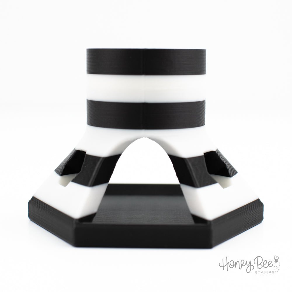 NEW STYLE! Bee Creative Exclusive Glue Tube Holder Stand, Holds Most Glue Bottles - Honey Bee Stamps