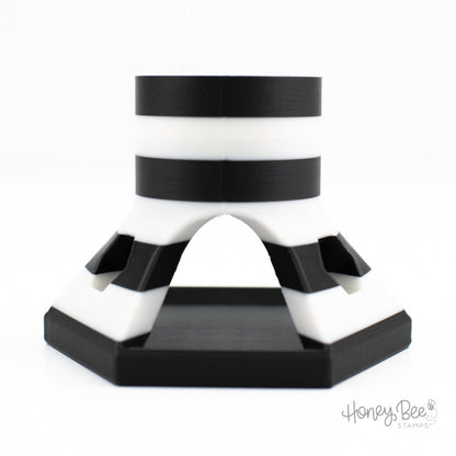 NEW STYLE! Bee Creative Exclusive Glue Tube Holder Stand, Holds Most Glue Bottles - Honey Bee Stamps