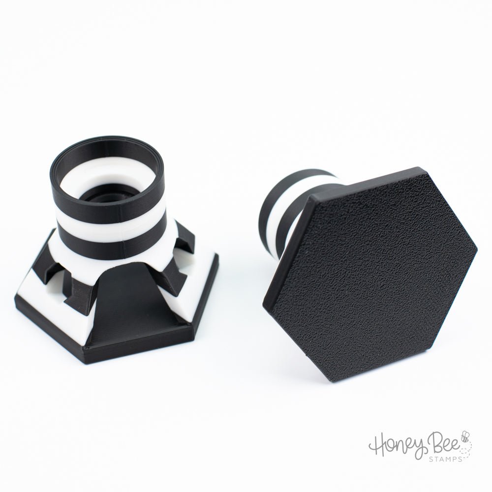 NEW STYLE! Bee Creative Exclusive Glue Tube Holder Stand, Holds Most Glue Bottles - Honey Bee Stamps