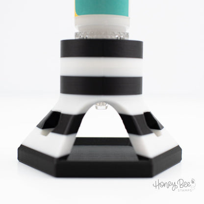 NEW STYLE! Bee Creative Exclusive Glue Tube Holder Stand, Holds Most Glue Bottles - Honey Bee Stamps
