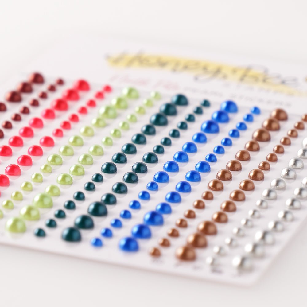 North Pole - Pearl Stickers - 210 Count - Honey Bee Stamps