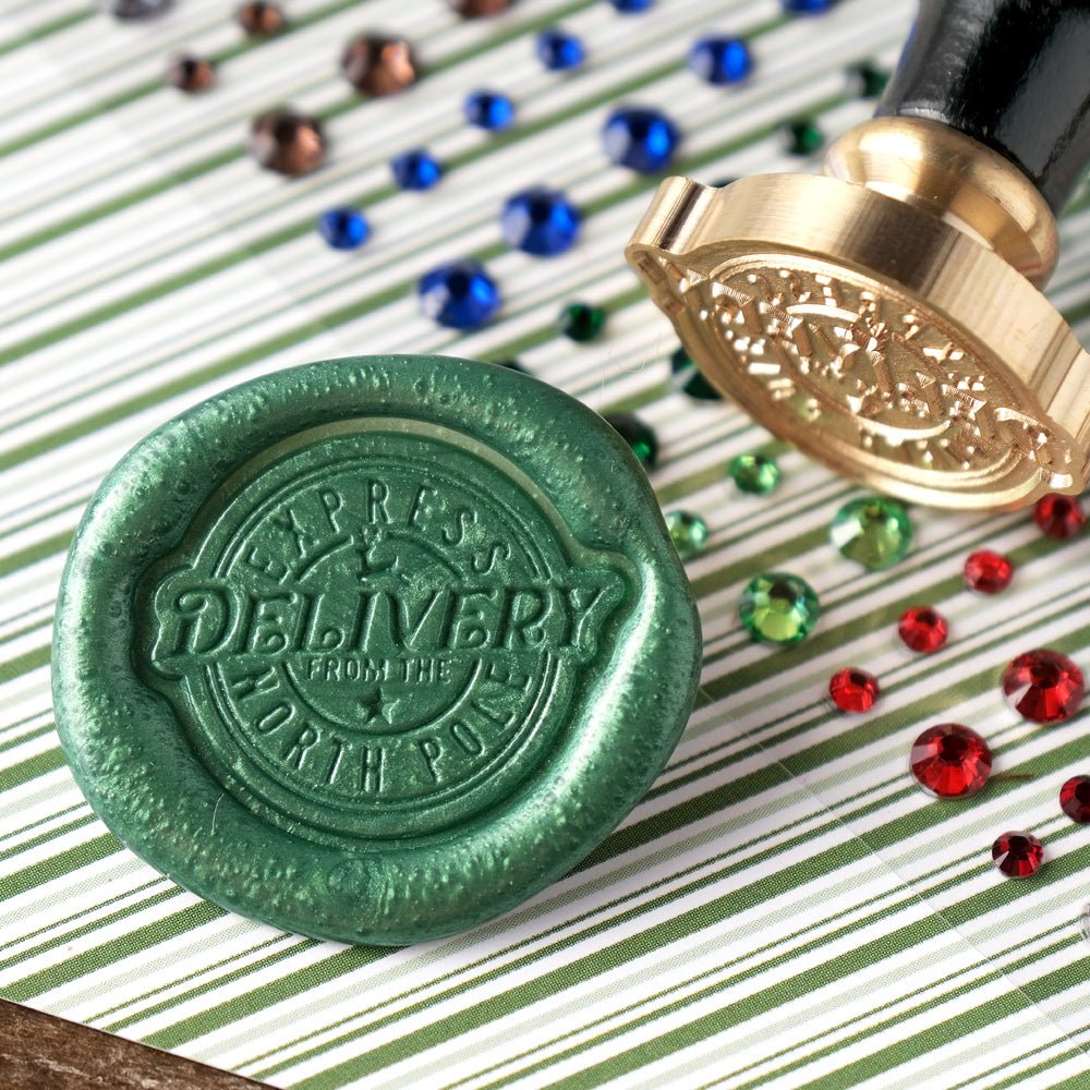 North Pole Wax Stamper - Honey Bee Stamps