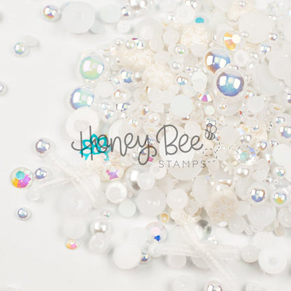 Norway Spruce - Treasure Blend - White Winter Pearl Mix - Retiring - Honey Bee Stamps