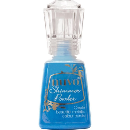 Nuvo Shimmer Powder - Blue Blitz - Honey Bee Stamps