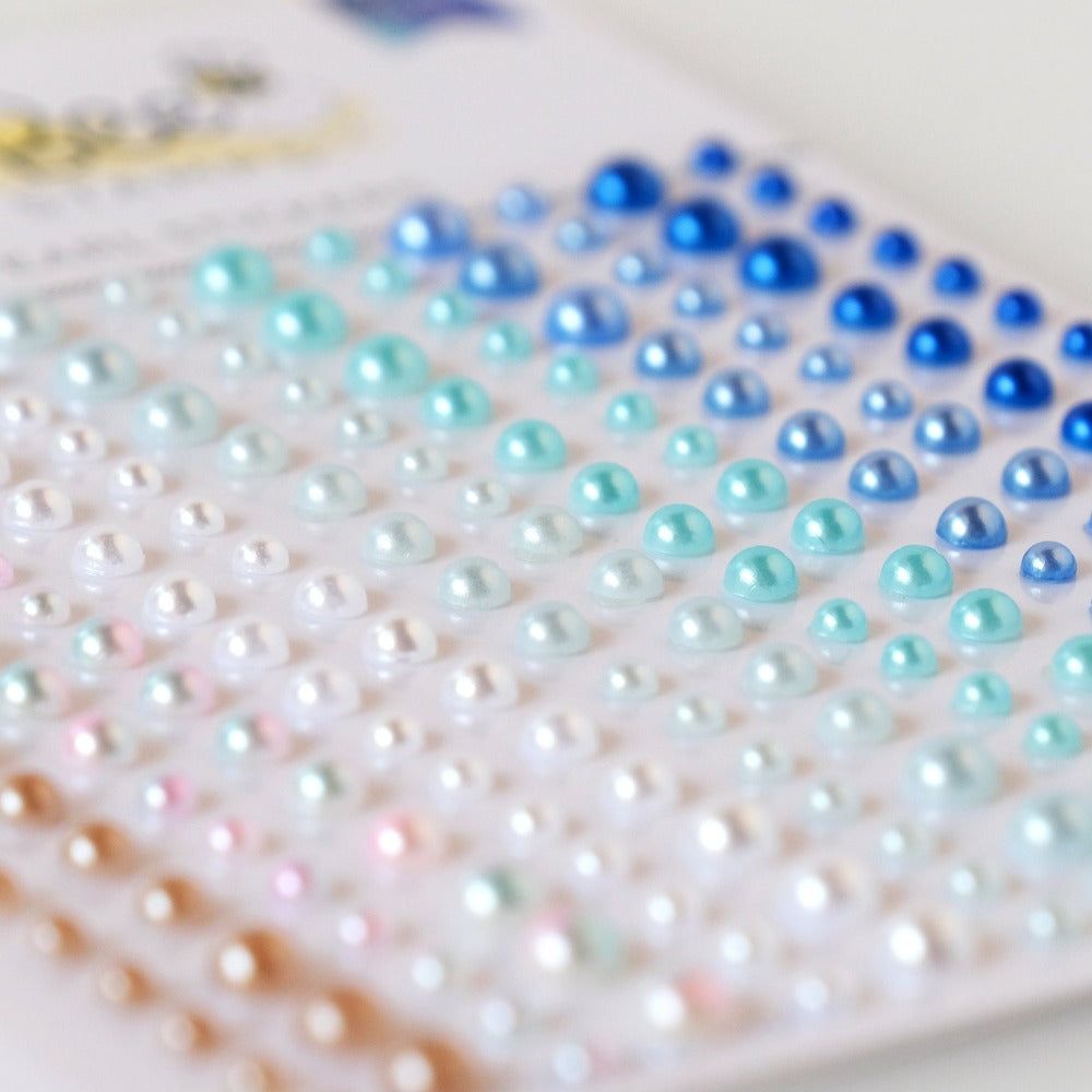 Ocean Waves - Pearl Stickers - 210 Count - Honey Bee Stamps