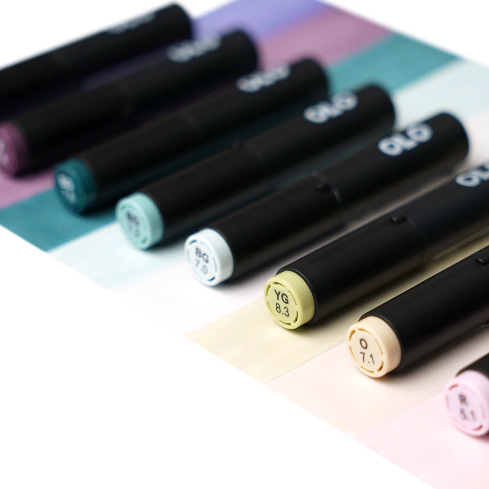 OLO 8 Color Brush Muted - Honey Bee Stamps