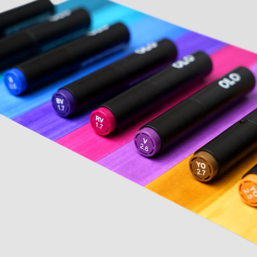 OLO 8 Color Brush Rich Set - Honey Bee Stamps