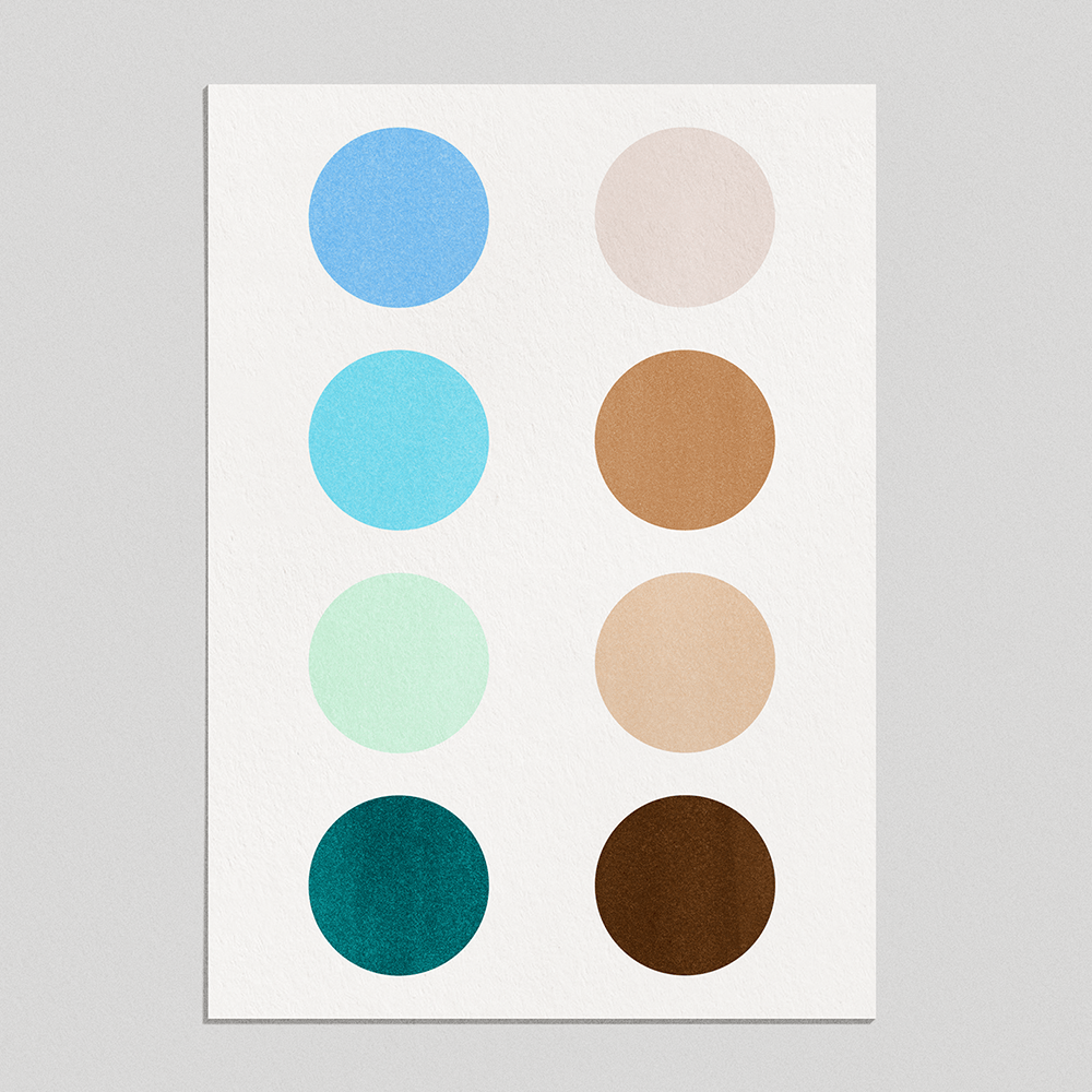 OLO 8 Color Brush Sea & Sky Set - Honey Bee Stamps